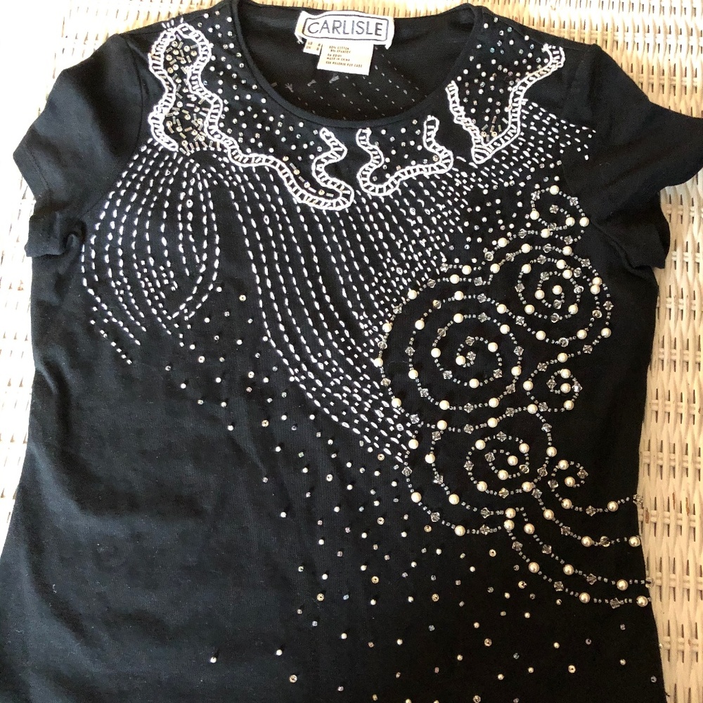 Unique short sleeved tank